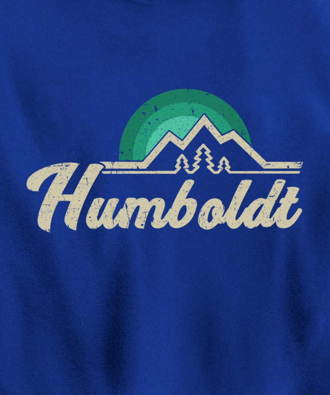 Humboldt California retro vintage gift idea Pullover Hoodie
