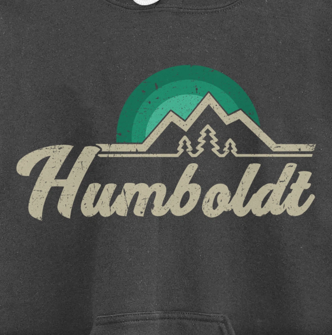 Humboldt California retro vintage gift idea Pullover Hoodie