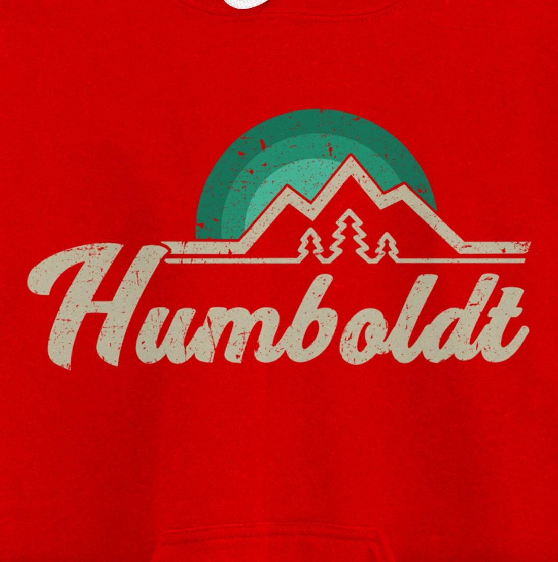 Humboldt California retro vintage gift idea Pullover Hoodie
