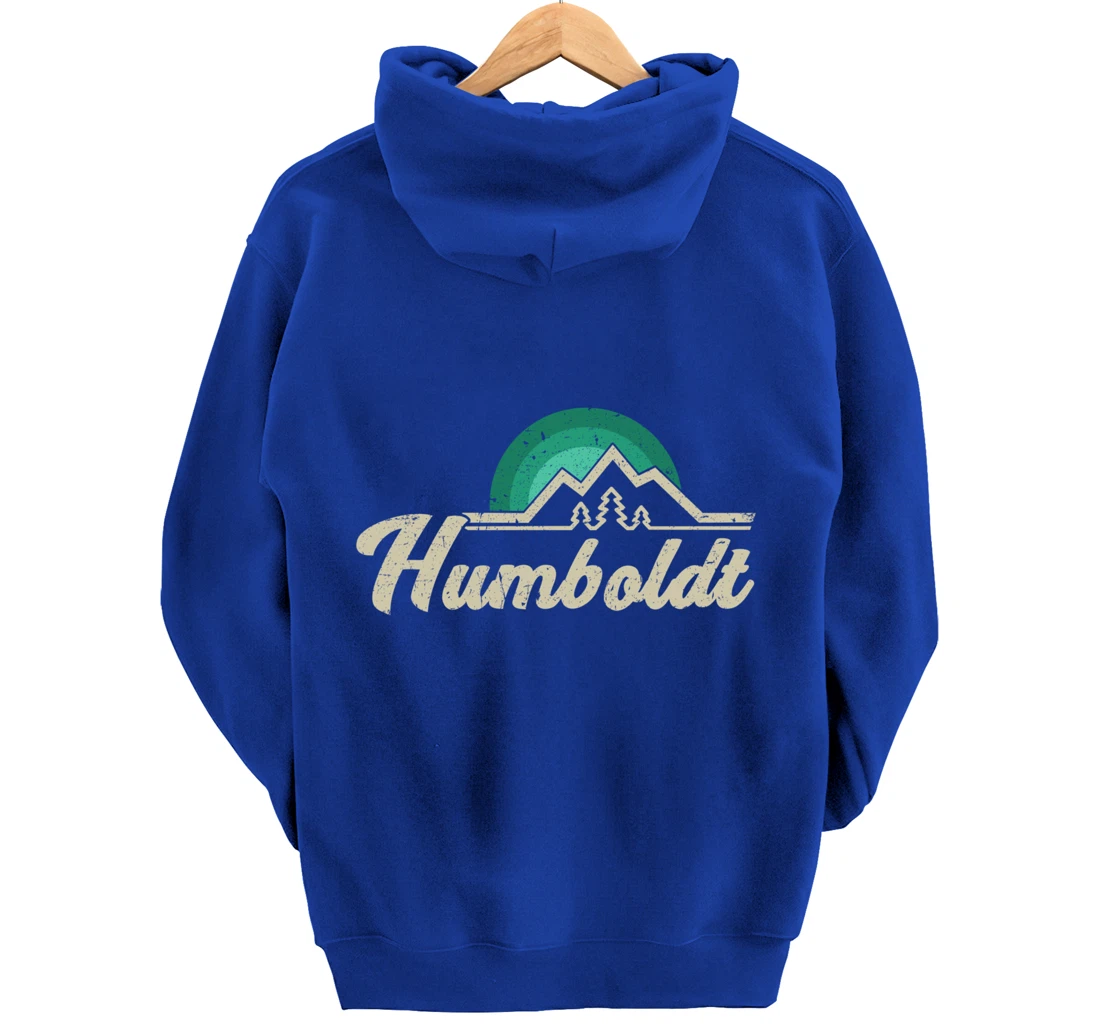 Humboldt California retro vintage gift idea Pullover Hoodie