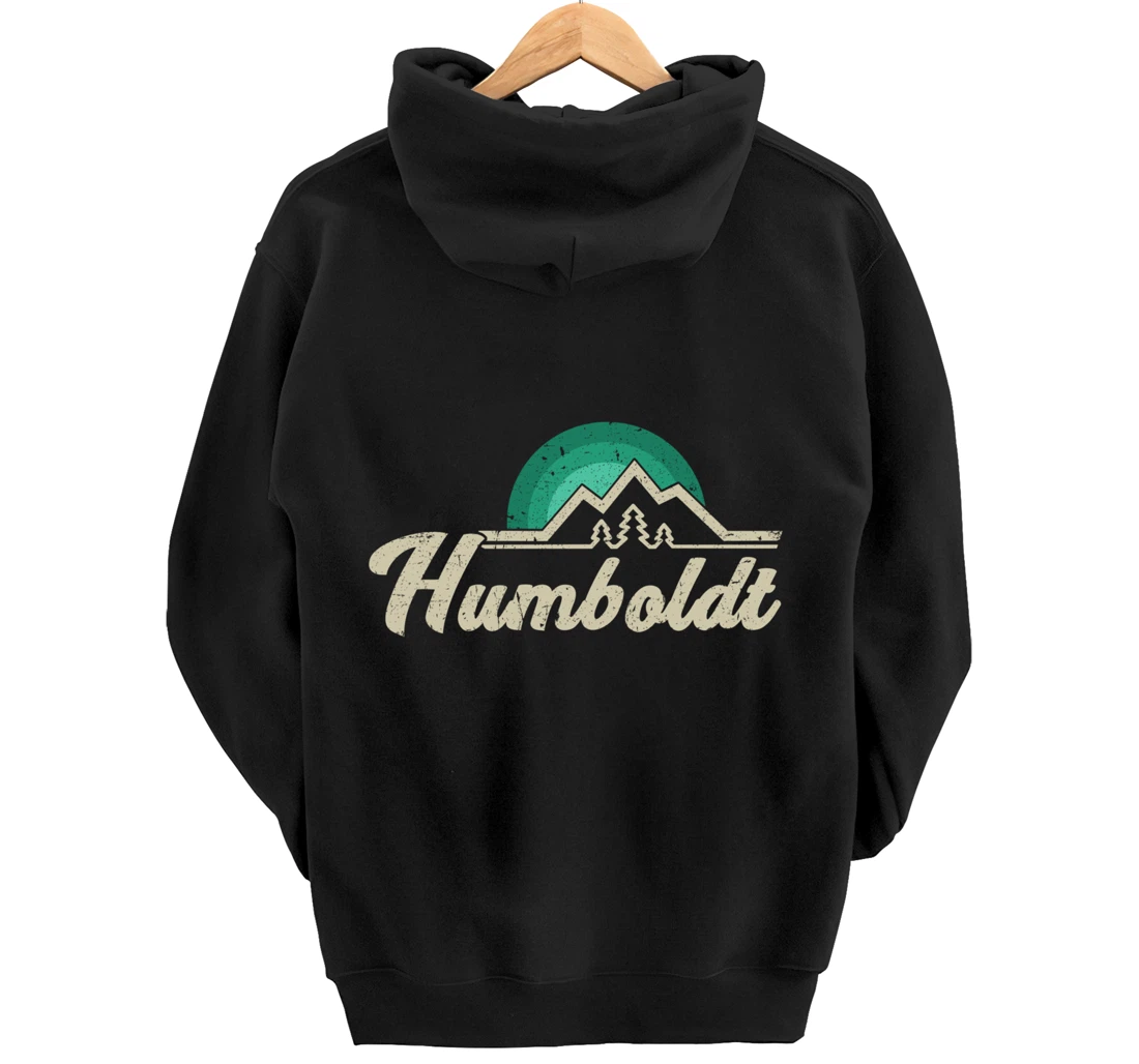 Humboldt California retro vintage gift idea Pullover Hoodie