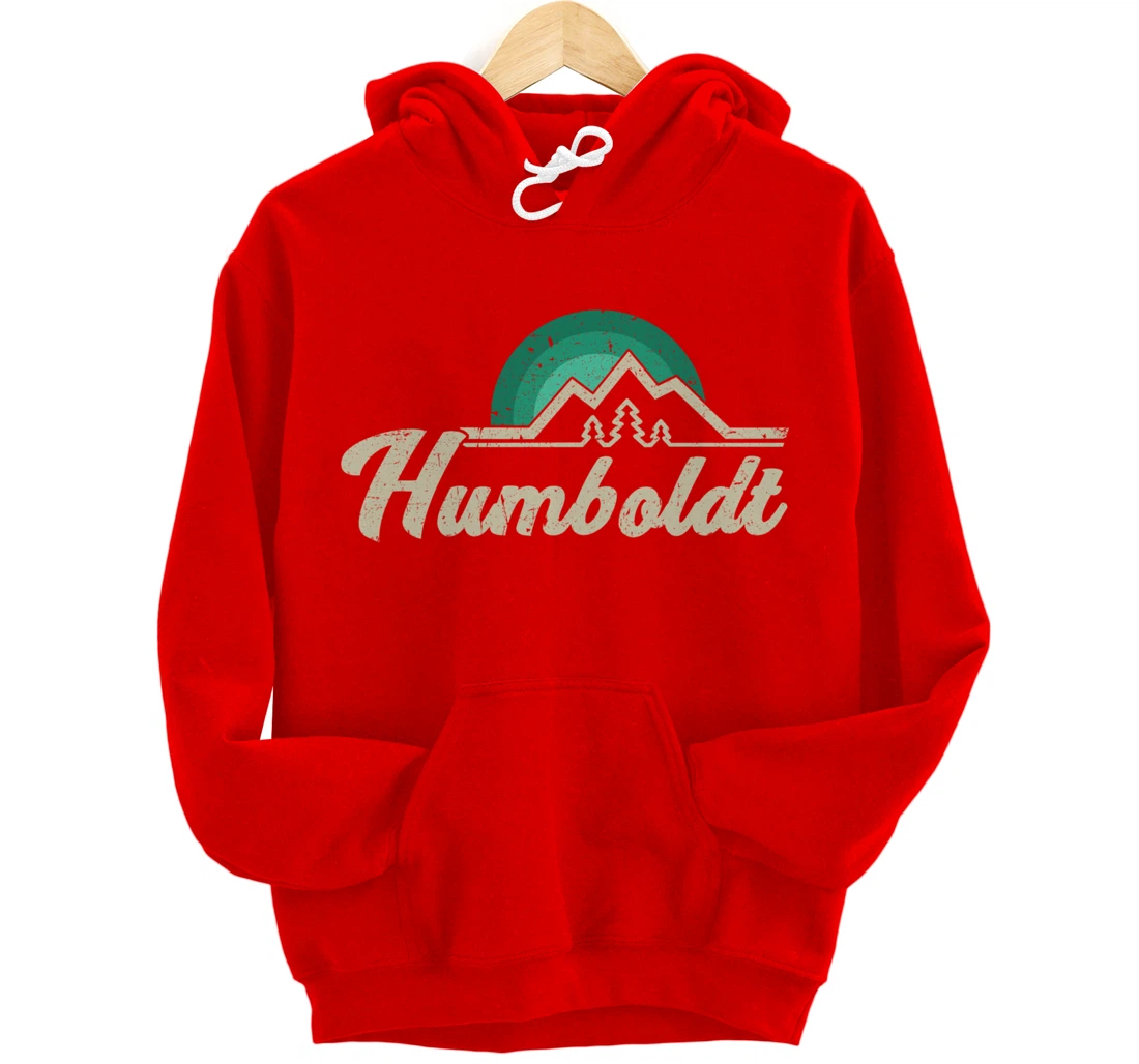 Humboldt California retro vintage gift idea Pullover Hoodie