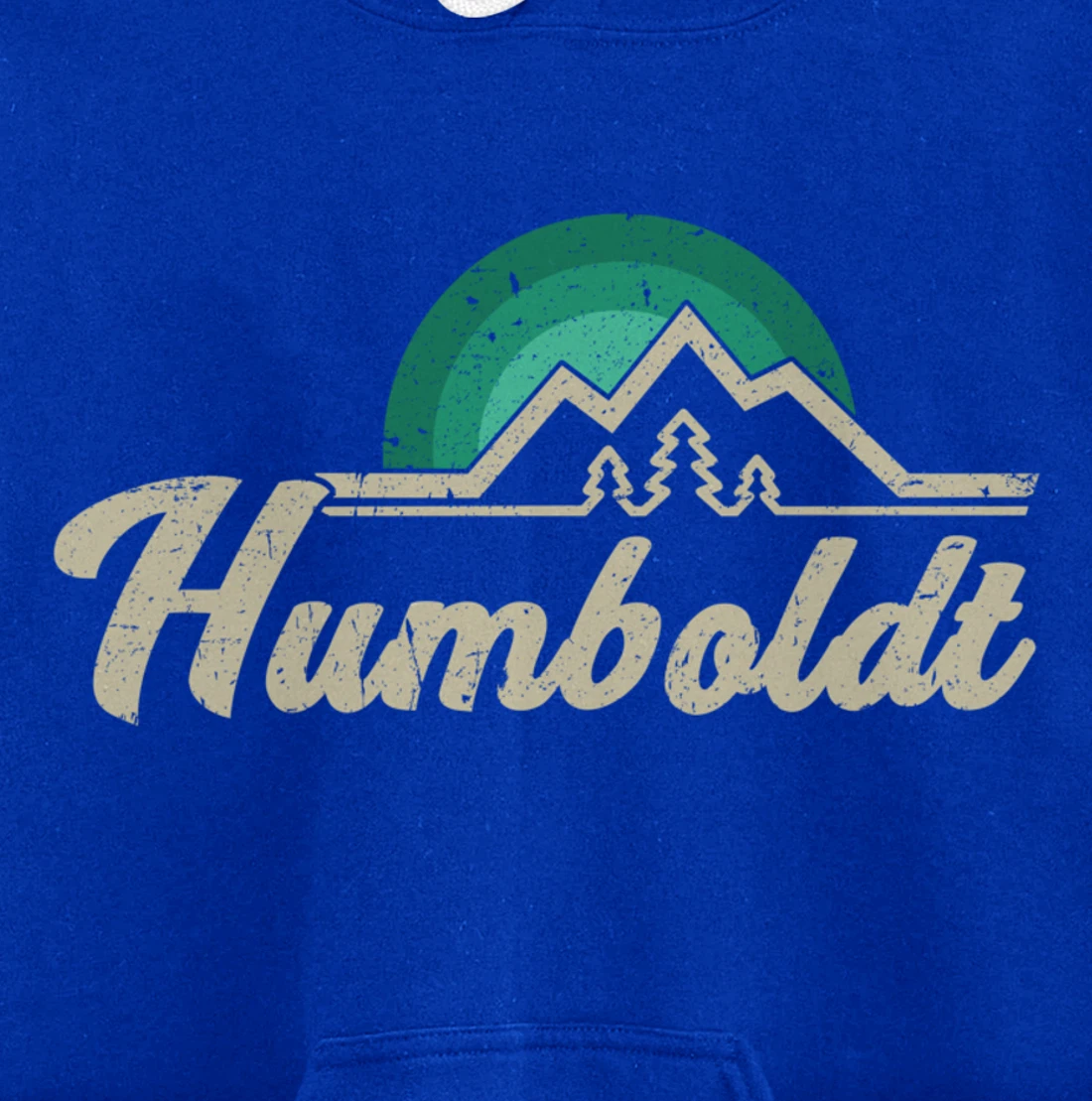 Humboldt California retro vintage gift idea Pullover Hoodie