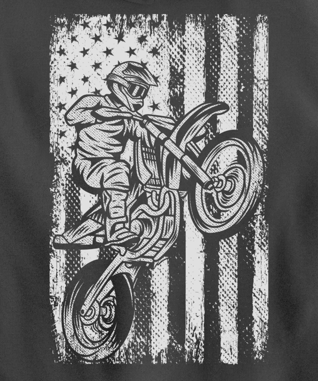 Motocross Shirts USA American Flag Dirtbike Shirt Supercross Pullover Hoodie