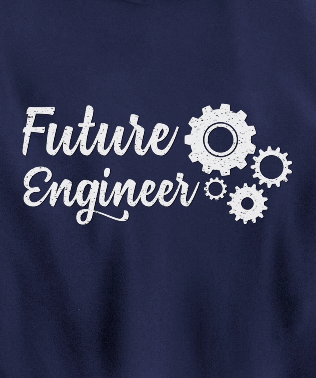 Future Engineer with Gears Student Pullover Hoodie