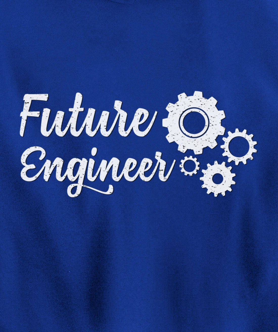 Future Engineer with Gears Student Pullover Hoodie