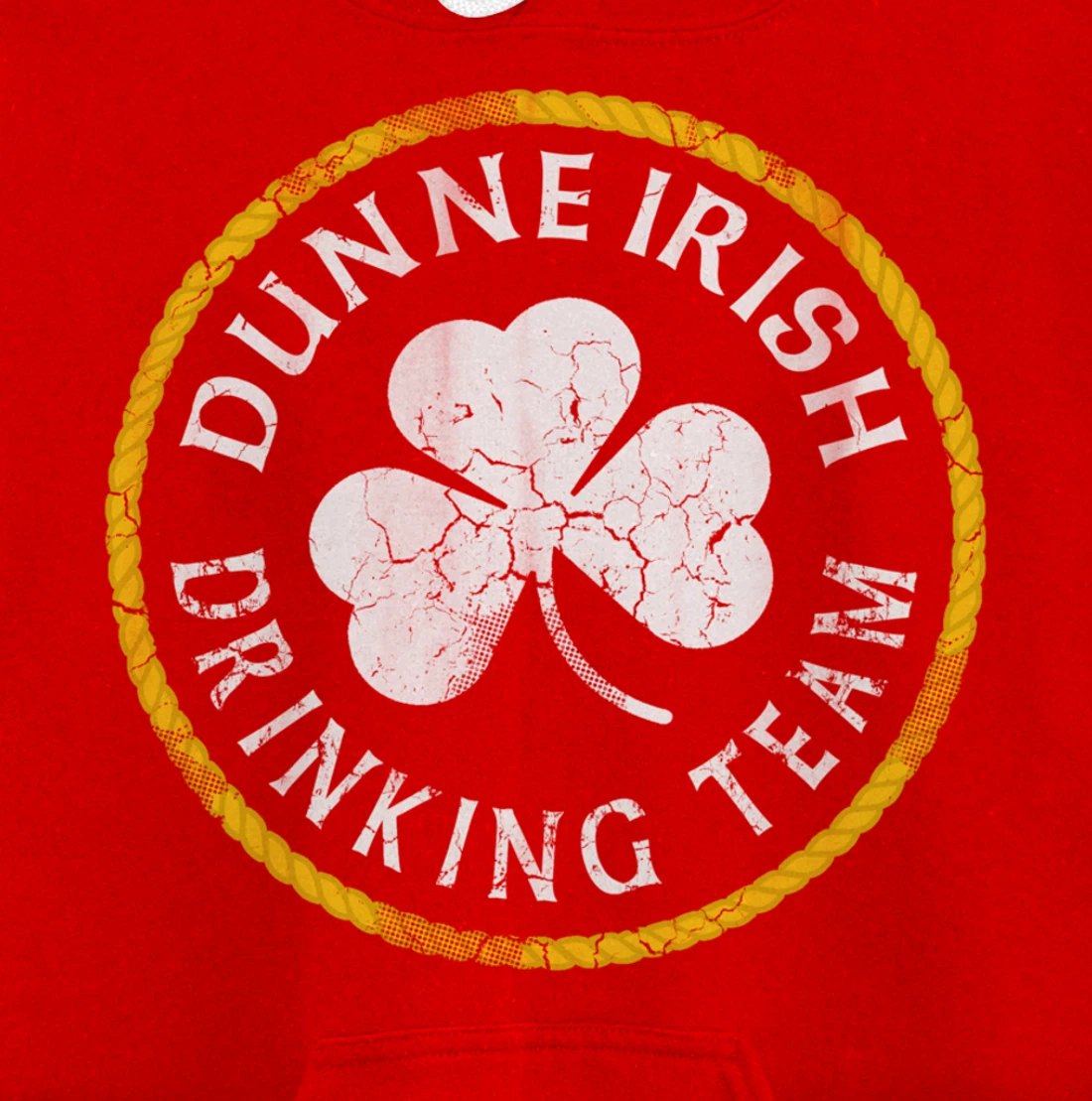 Dunne Irish Drinking Team St Patricks Day Family Surname Pullover Hoodie