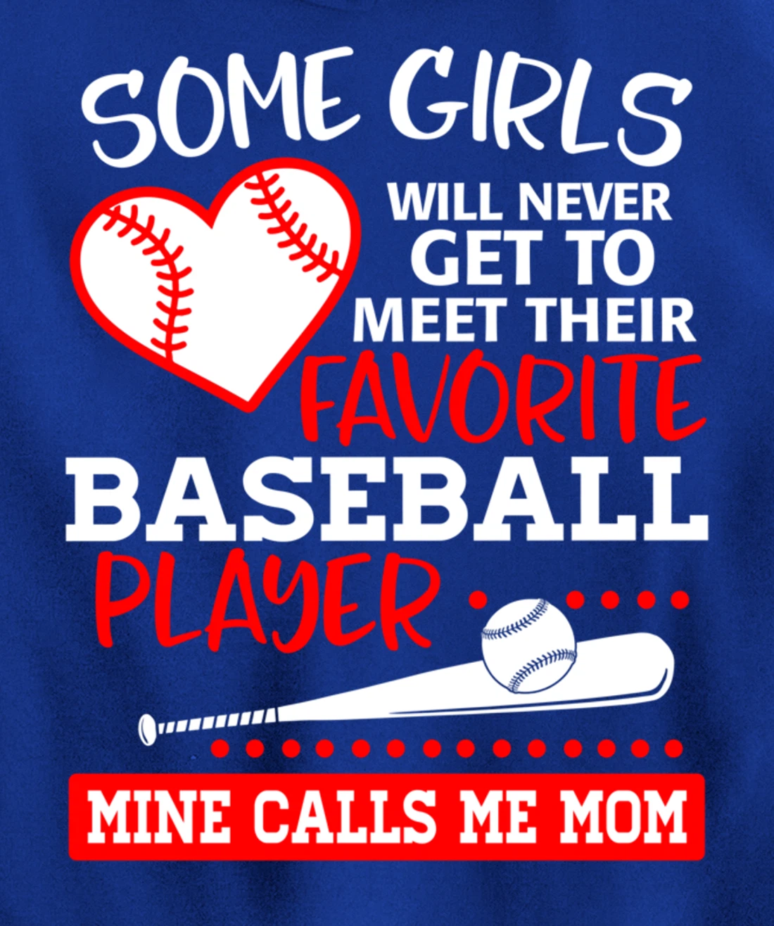 My Favorite Baseball Player Calls Me Mom Mother Gift Pullover Hoodie