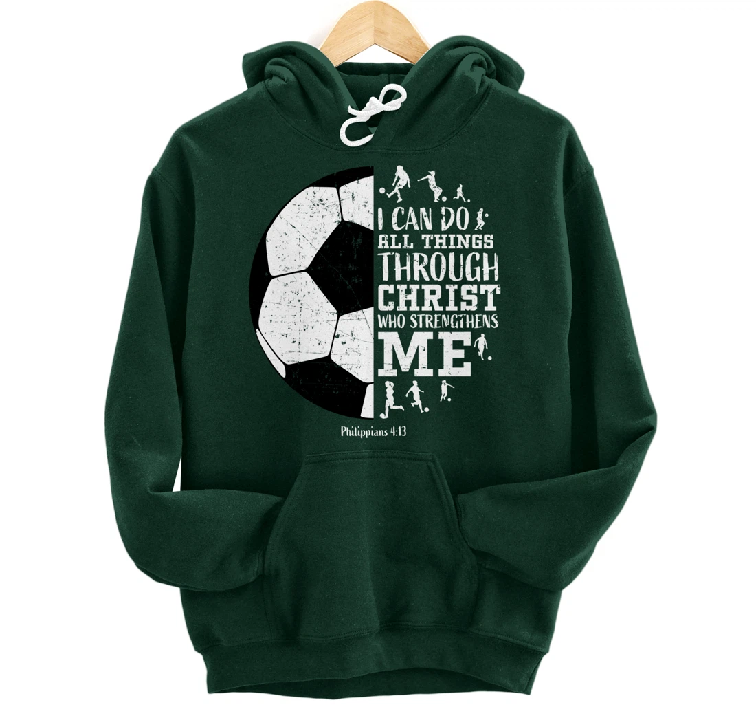 Soccer Hoodies Teen Girls Women's Soccer Hoodie Gifts Mom Pullover Hoodie