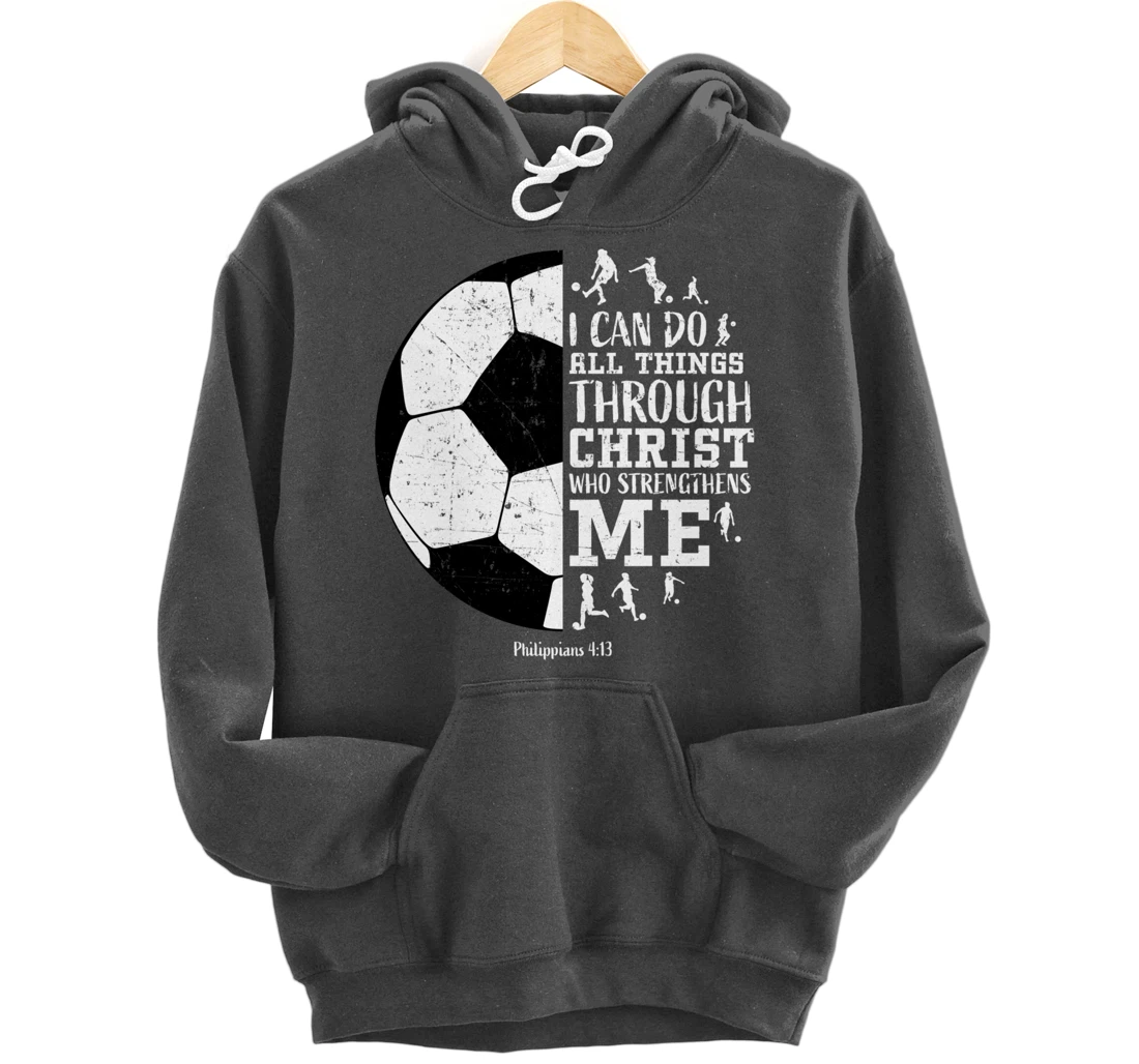 Soccer Hoodies Teen Girls Women's Soccer Hoodie Gifts Mom Pullover Hoodie