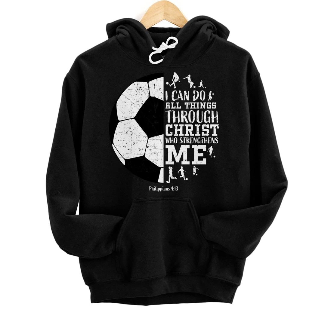 Soccer Hoodies Teen Girls Women's Soccer Hoodie Gifts Mom Pullover Hoodie