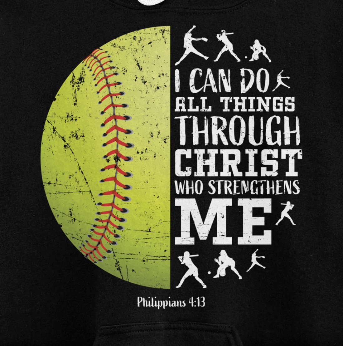 Softball Hoodies Women Gifts Hoody Hoodie Women's Teen Girls Pullover Hoodie