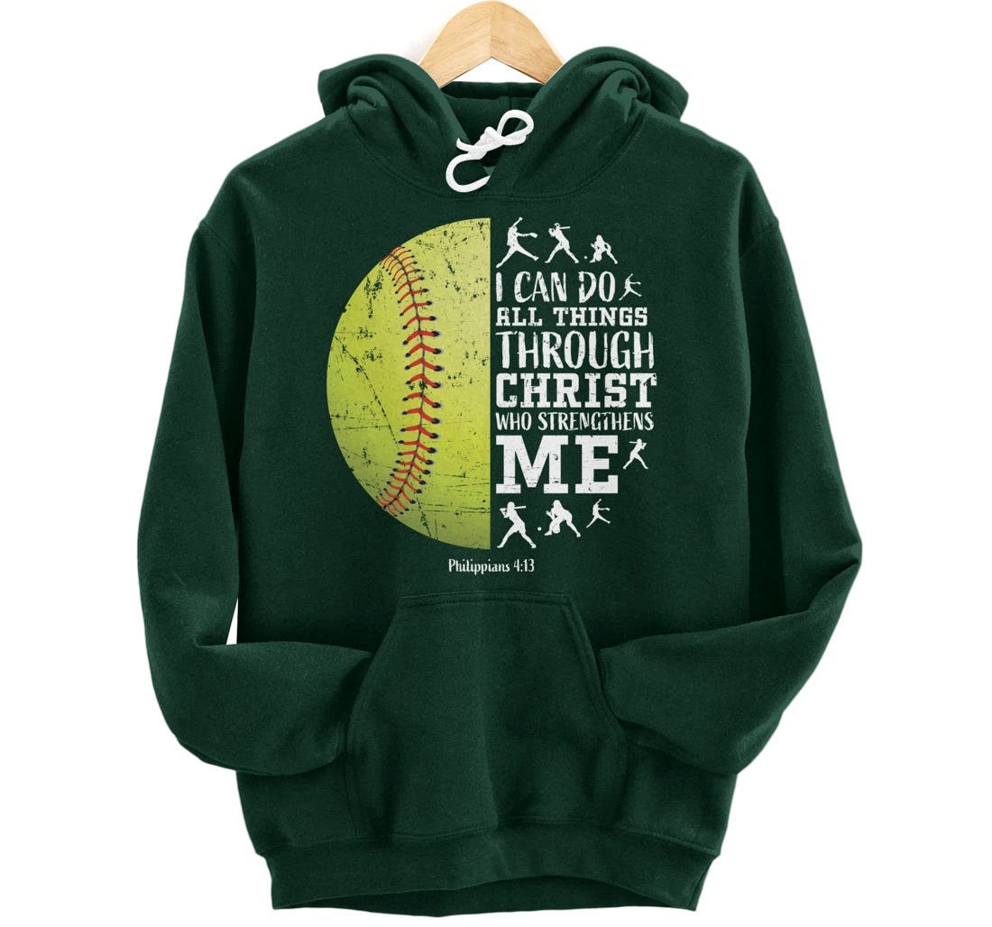 Softball Hoodies Women Gifts Hoody Hoodie Women's Teen Girls Pullover Hoodie