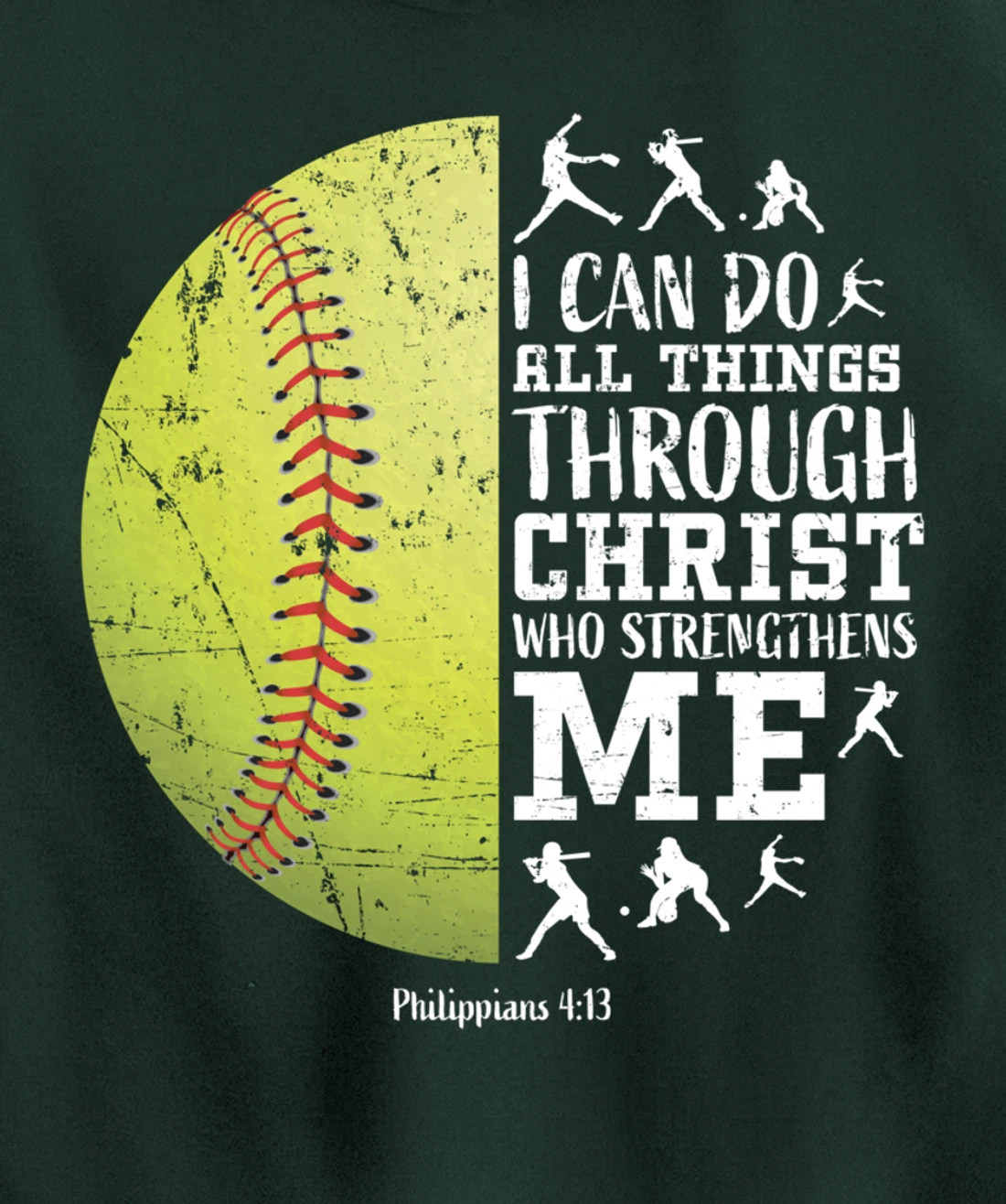 Softball Hoodies Women Gifts Hoody Hoodie Women's Teen Girls Pullover Hoodie