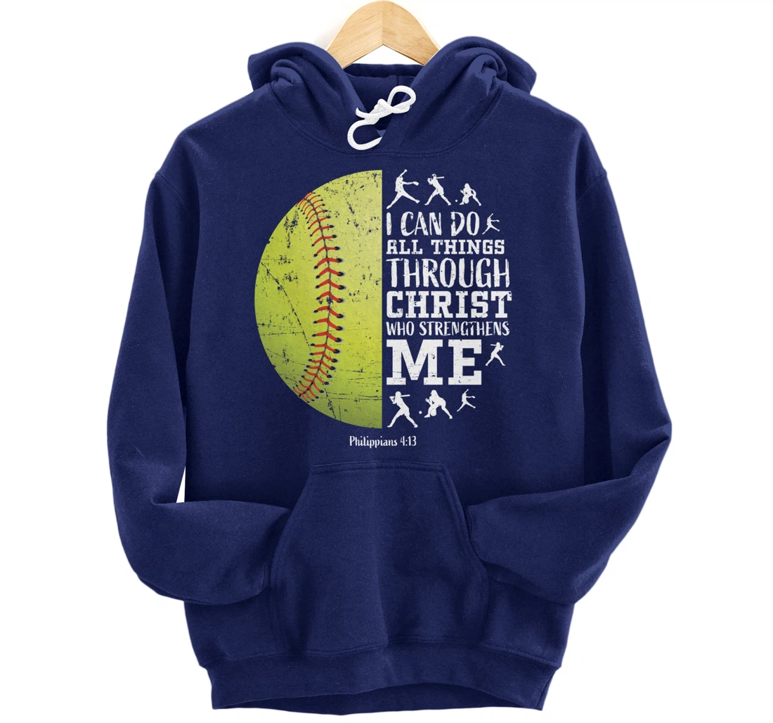 Softball Hoodies Women Gifts Hoody Hoodie Women's Teen Girls Pullover Hoodie