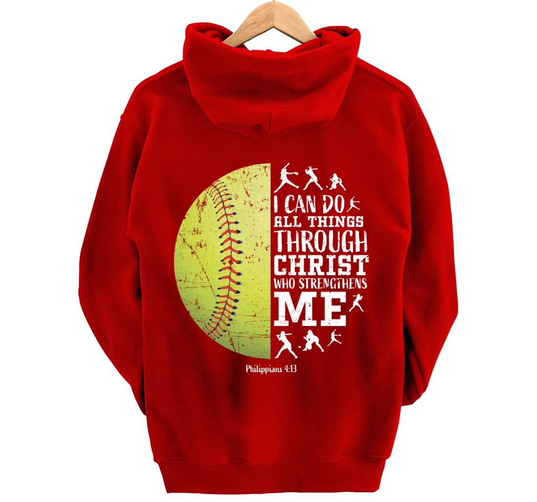 Softball Hoodies Women Gifts Hoody Hoodie Women's Teen Girls Pullover Hoodie