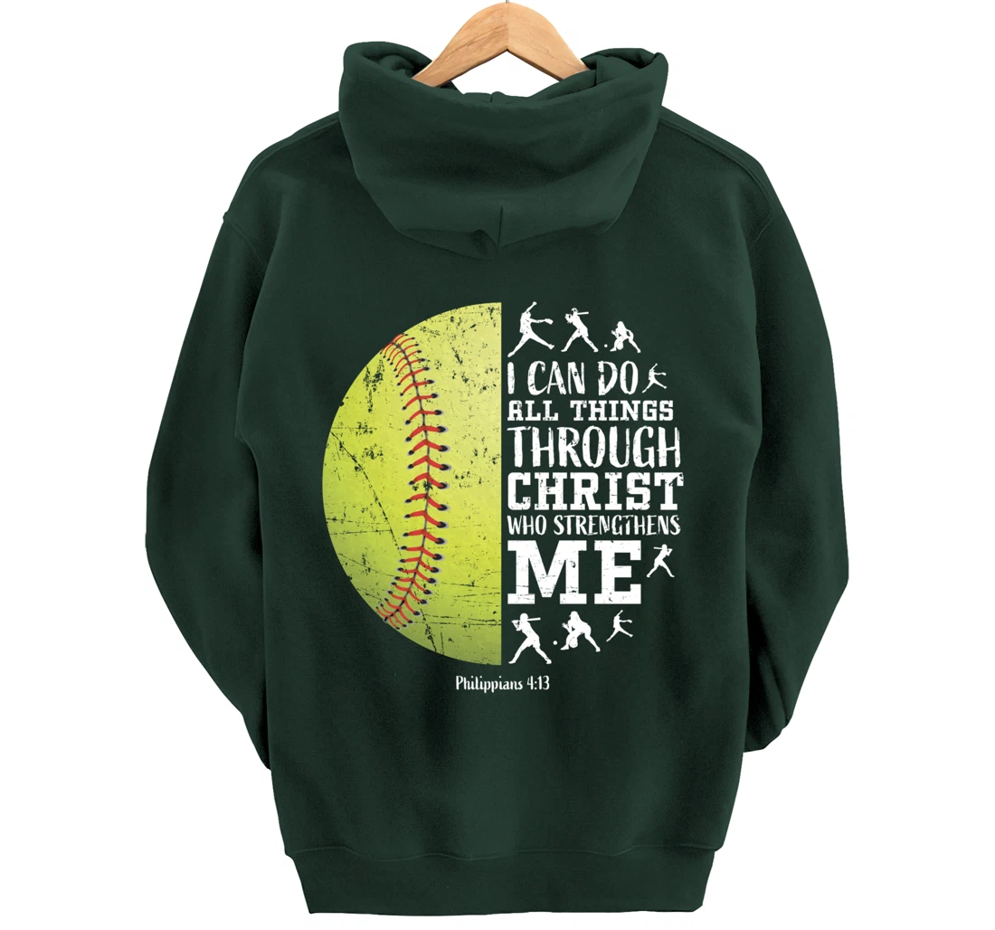 Softball Hoodies Women Gifts Hoody Hoodie Women's Teen Girls Pullover Hoodie