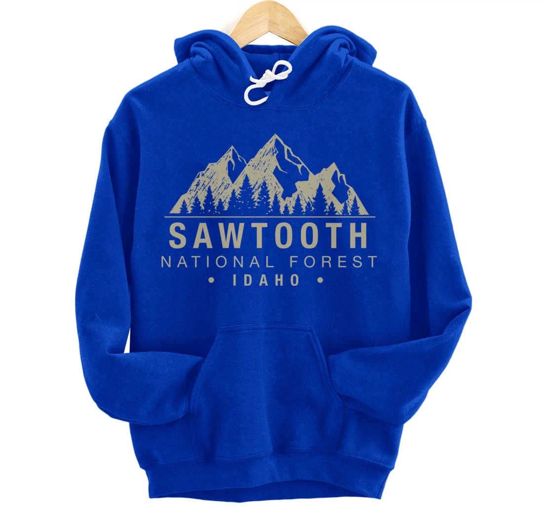 Sawtooth National Forest Idaho Pullover Hoodie