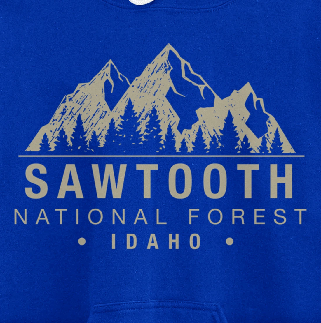 Sawtooth National Forest Idaho Pullover Hoodie
