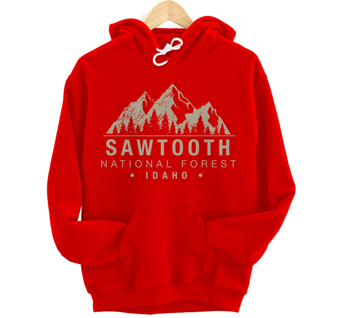 Sawtooth National Forest Idaho Pullover Hoodie