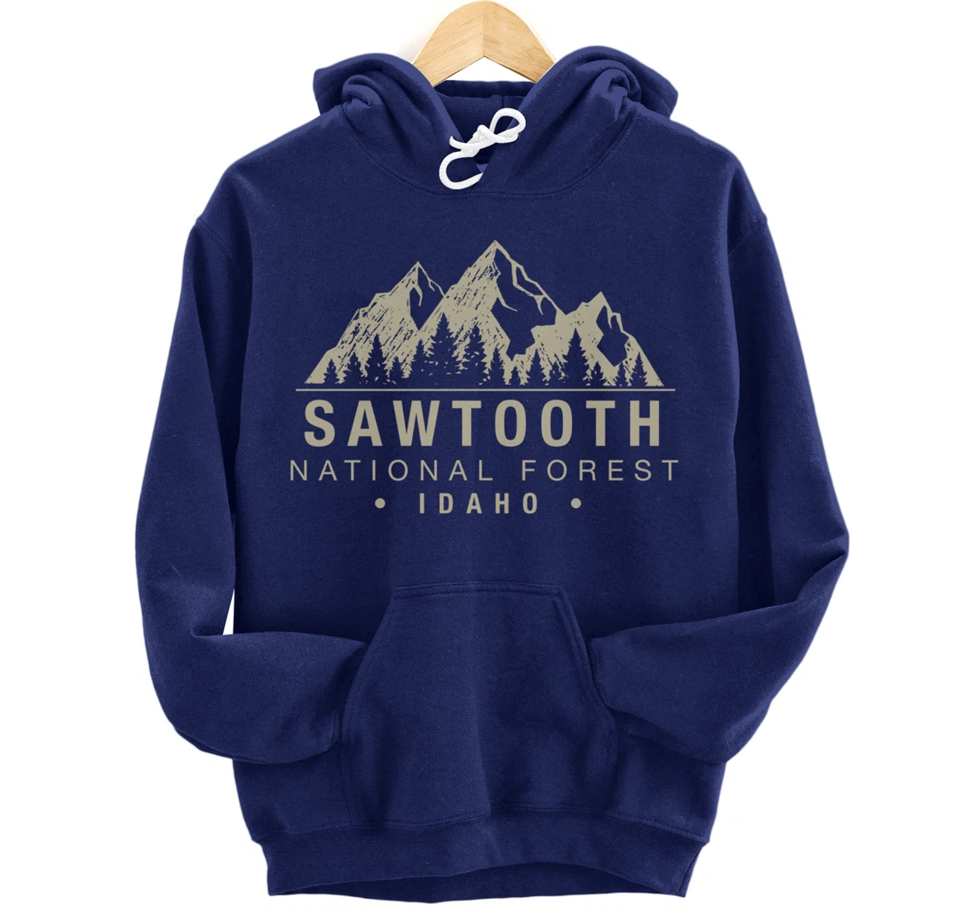 Sawtooth National Forest Idaho Pullover Hoodie