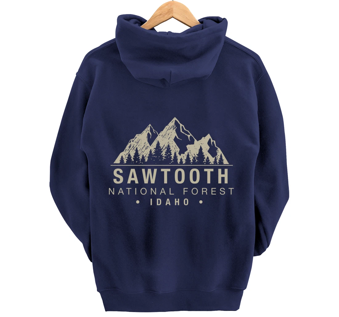 Sawtooth National Forest Idaho Pullover Hoodie