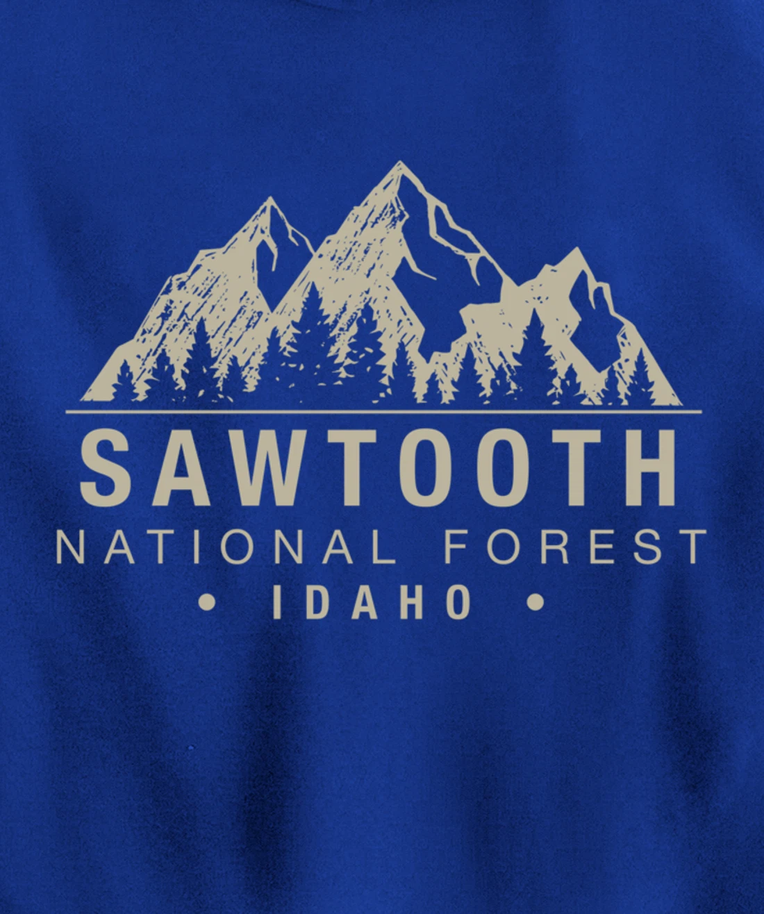 Sawtooth National Forest Idaho Pullover Hoodie