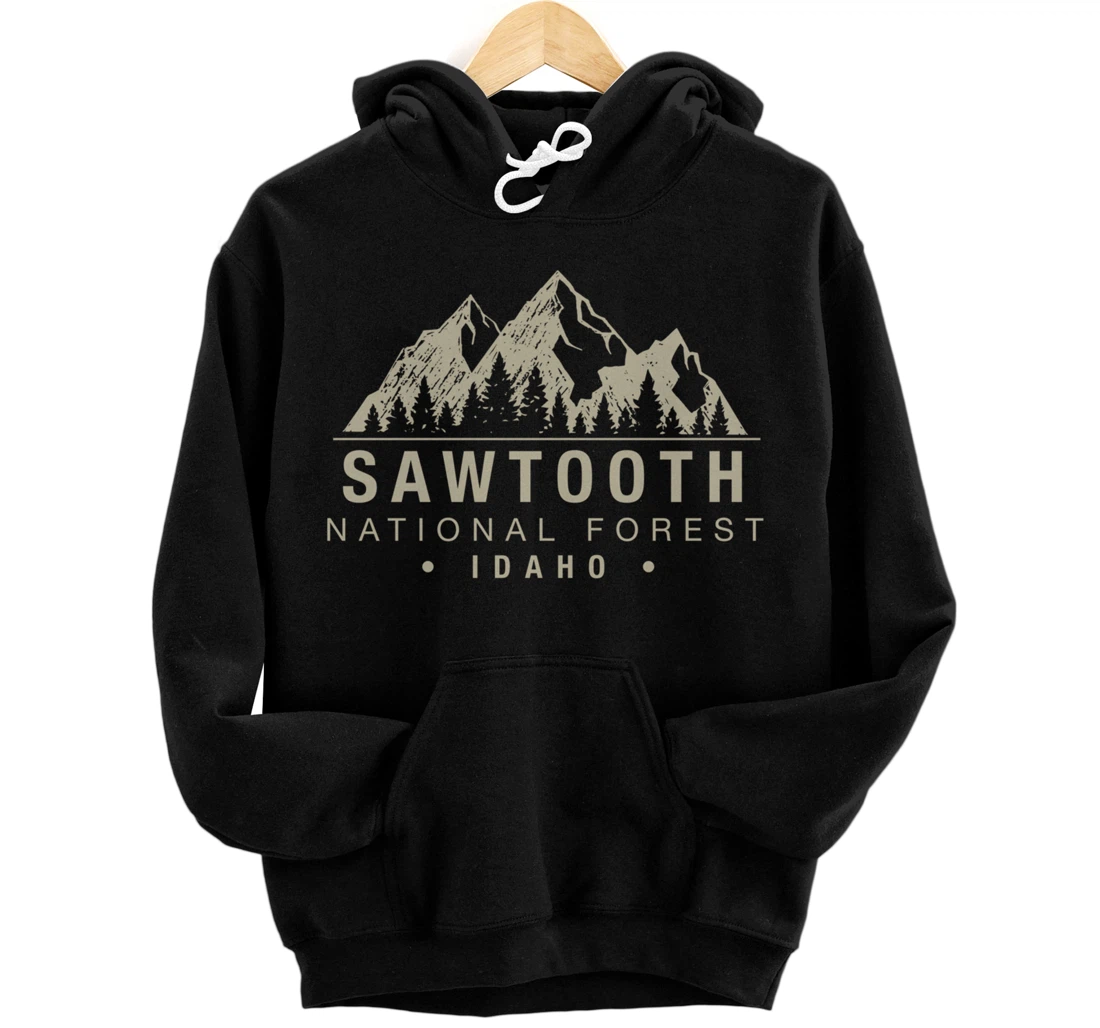 Sawtooth National Forest Idaho Pullover Hoodie