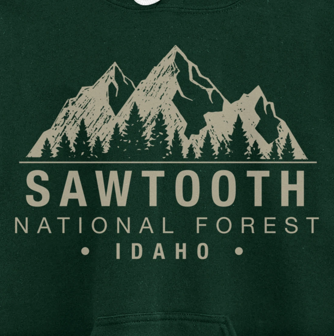 Sawtooth National Forest Idaho Pullover Hoodie