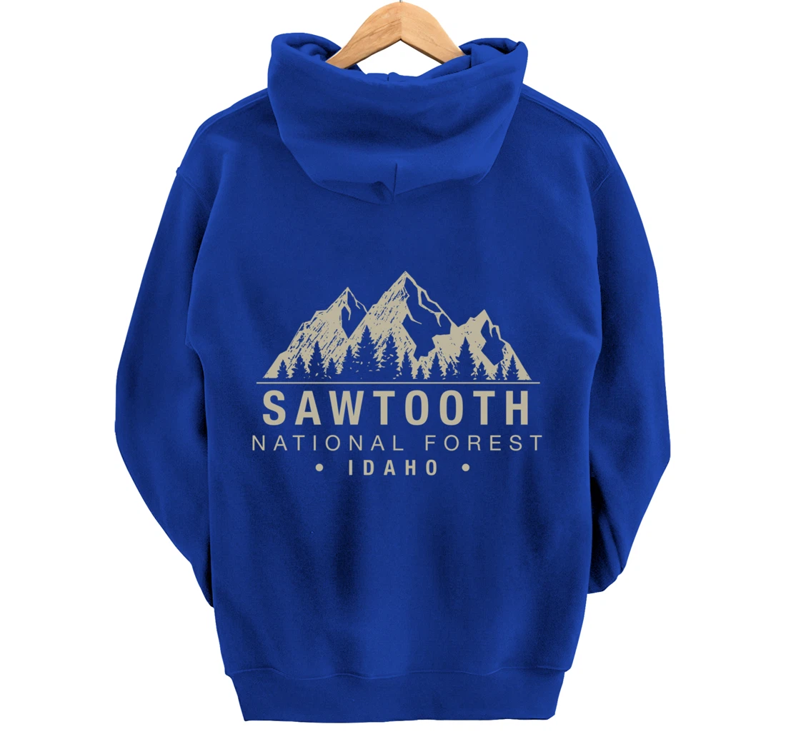 Sawtooth National Forest Idaho Pullover Hoodie
