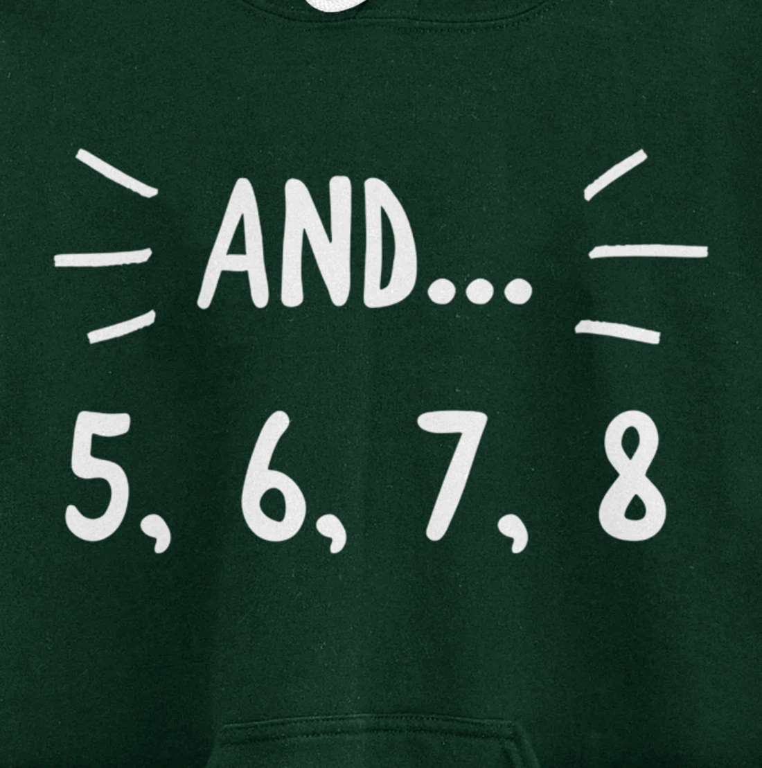 Cute Dancer Gift - 5678 Count for Ballerina Ballet Dancers Pullover Hoodie