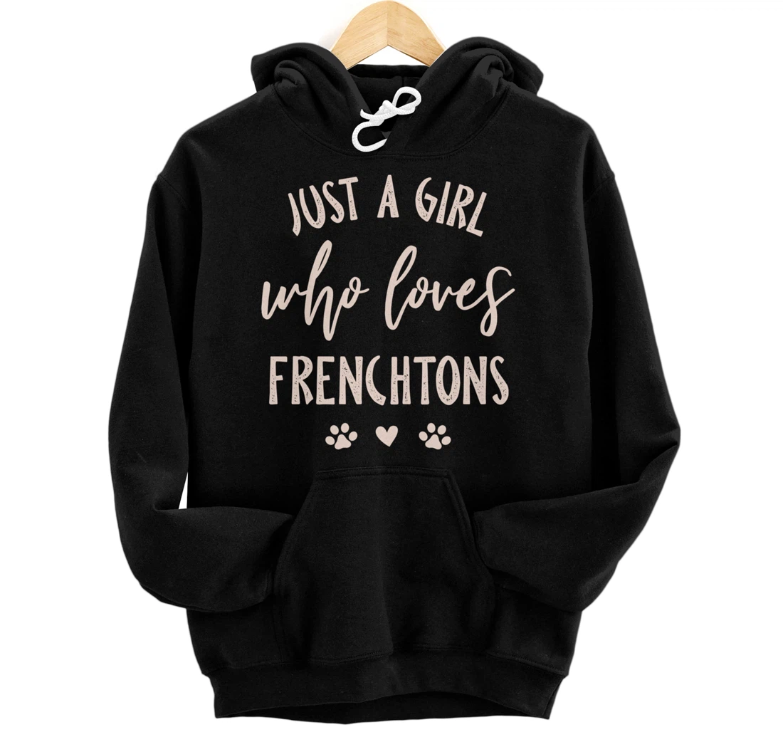 Frenchton Girl - Cute Frenchton Pullover Hoodie