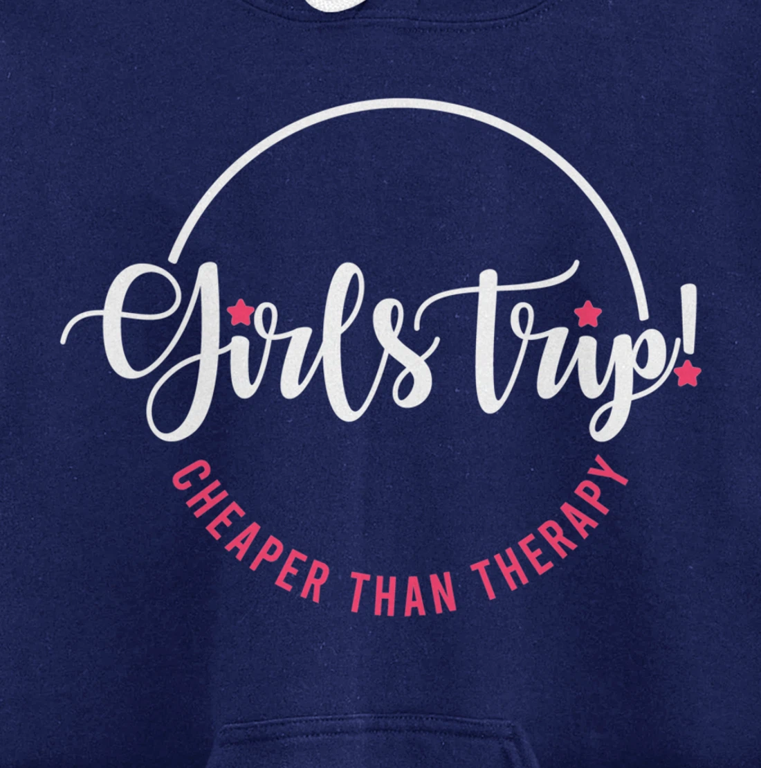 Girls Trip Therapy For Your Girls Night Out Gift Pullover Hoodie