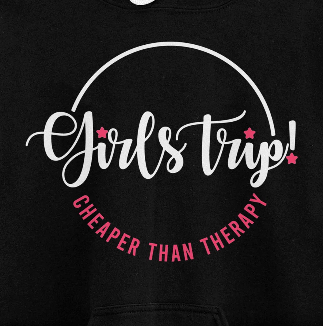 Girls Trip Therapy For Your Girls Night Out Gift Pullover Hoodie