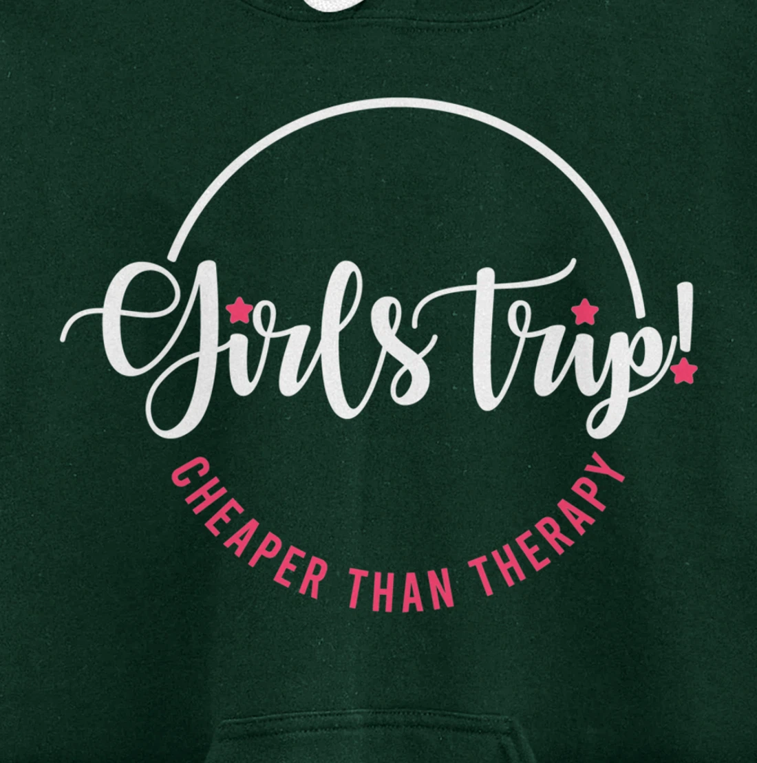 Girls Trip Therapy For Your Girls Night Out Gift Pullover Hoodie