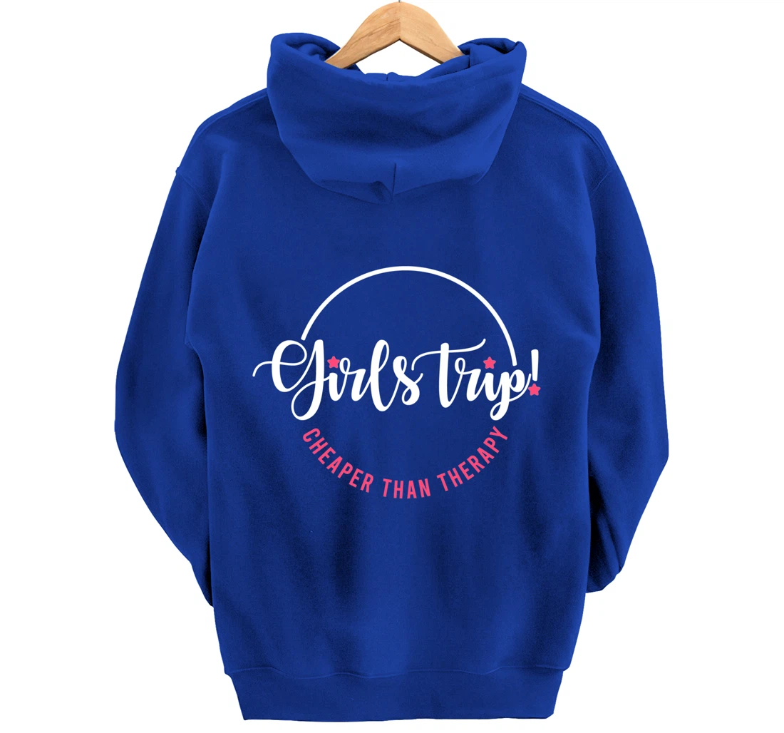 Girls Trip Therapy For Your Girls Night Out Gift Pullover Hoodie