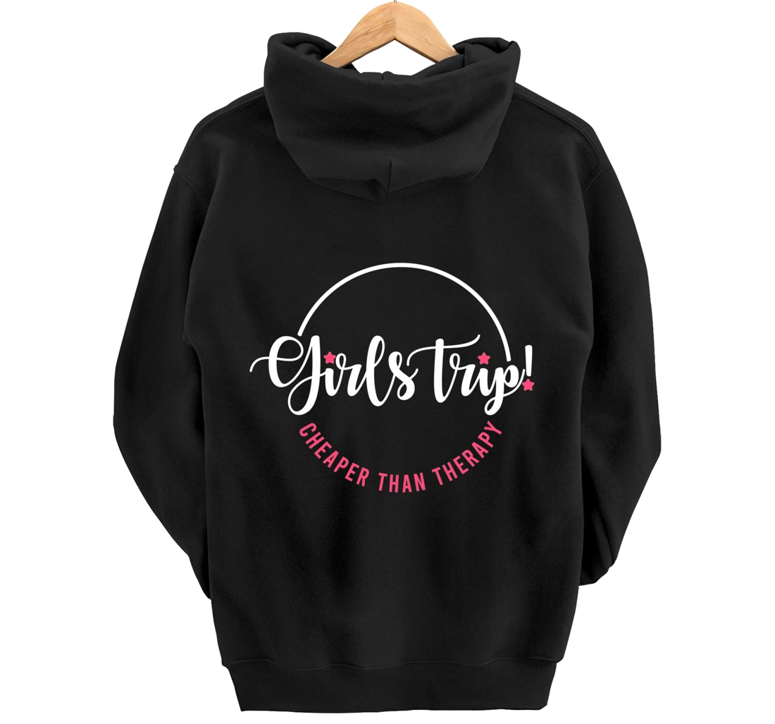 Girls Trip Therapy For Your Girls Night Out Gift Pullover Hoodie