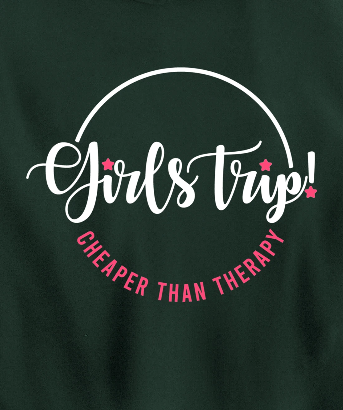 Girls Trip Therapy For Your Girls Night Out Gift Pullover Hoodie