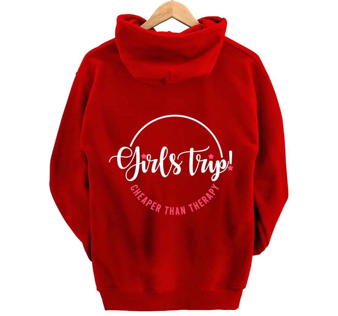 Girls Trip Therapy For Your Girls Night Out Gift Pullover Hoodie