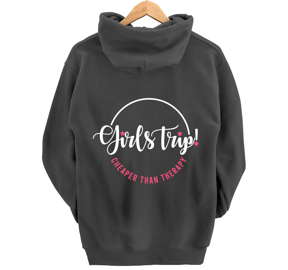 Girls Trip Therapy For Your Girls Night Out Gift Pullover Hoodie