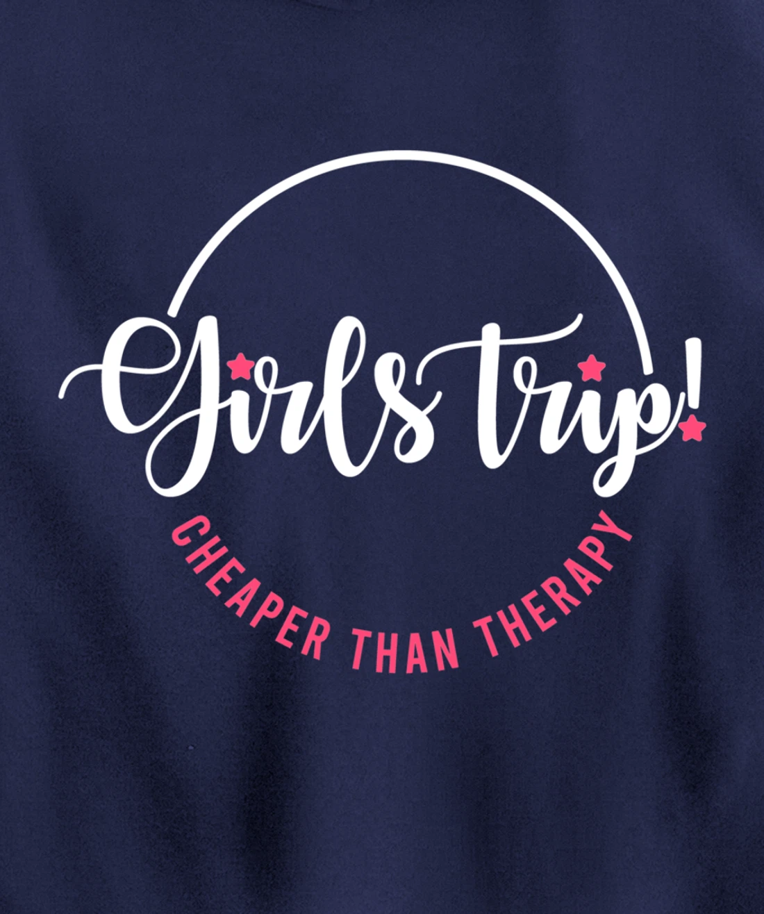 Girls Trip Therapy For Your Girls Night Out Gift Pullover Hoodie