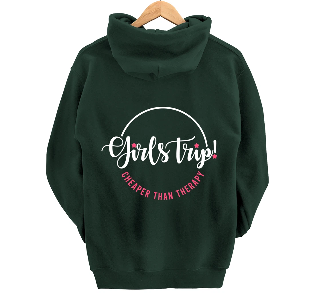 Girls Trip Therapy For Your Girls Night Out Gift Pullover Hoodie