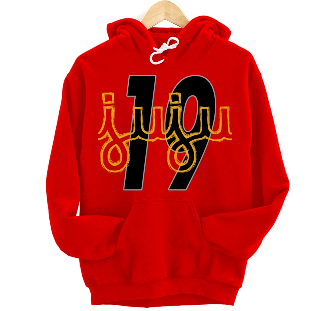 Juju 19 Design Pullover Hoodie