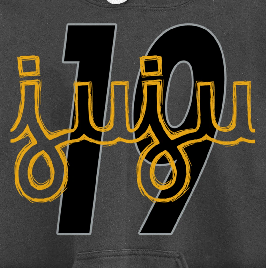 Juju 19 Design Pullover Hoodie