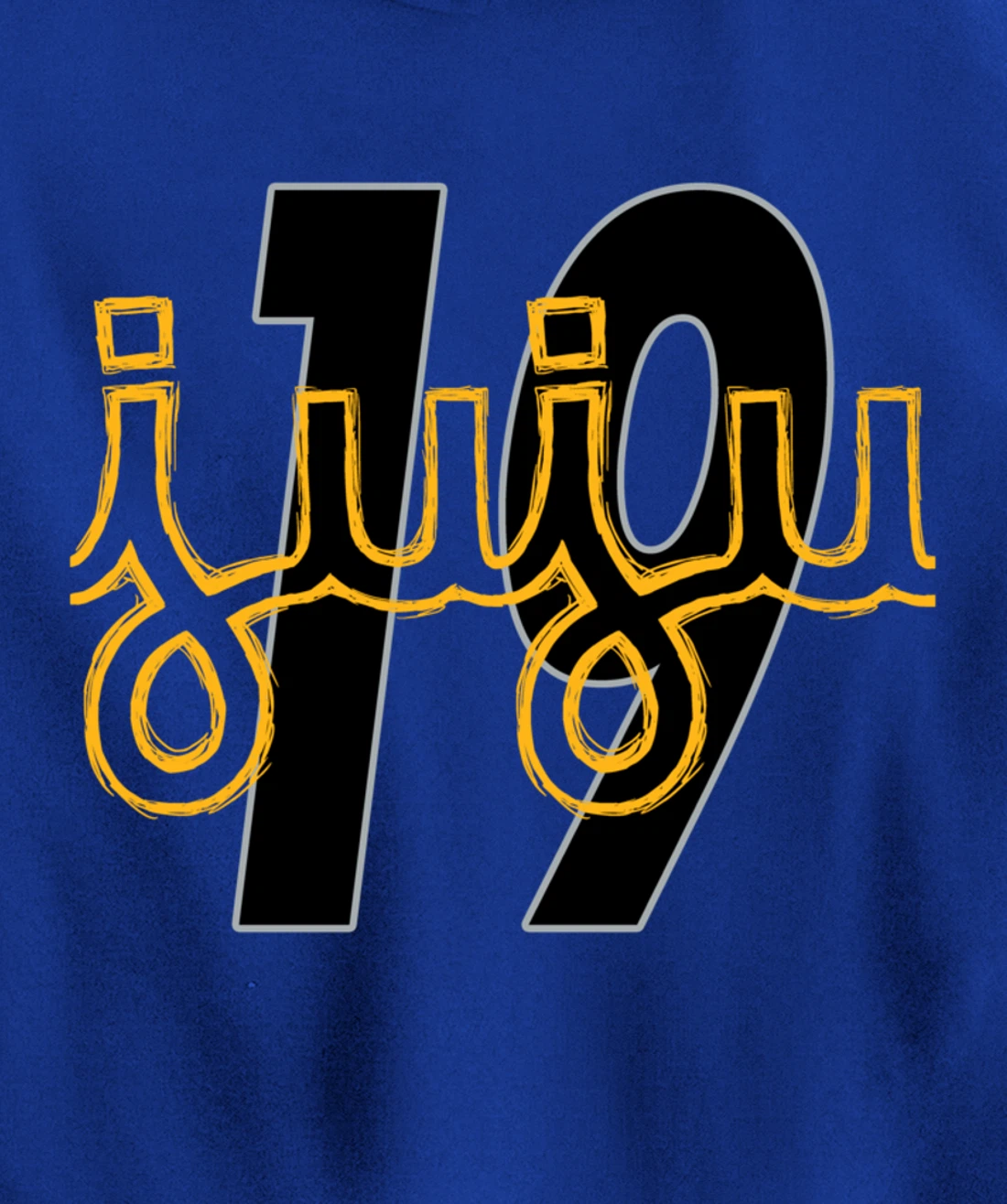 Juju 19 Design Pullover Hoodie
