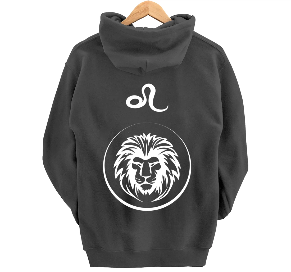 Leo Lion Zodiac Horoscope Star Sign Astrology Symbol Lover Pullover Hoodie