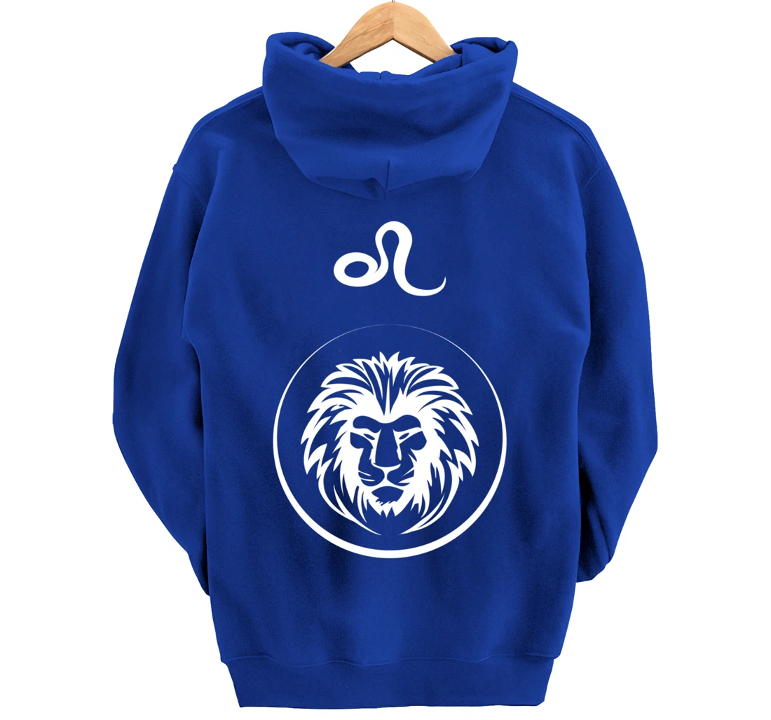 Leo Lion Zodiac Horoscope Star Sign Astrology Symbol Lover Pullover Hoodie