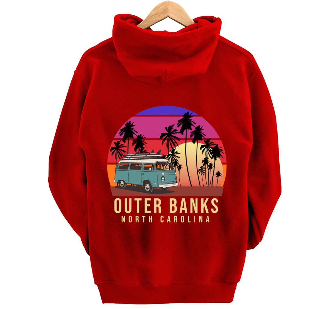 Outer Banks Retro Vintage Pullover Hoodie