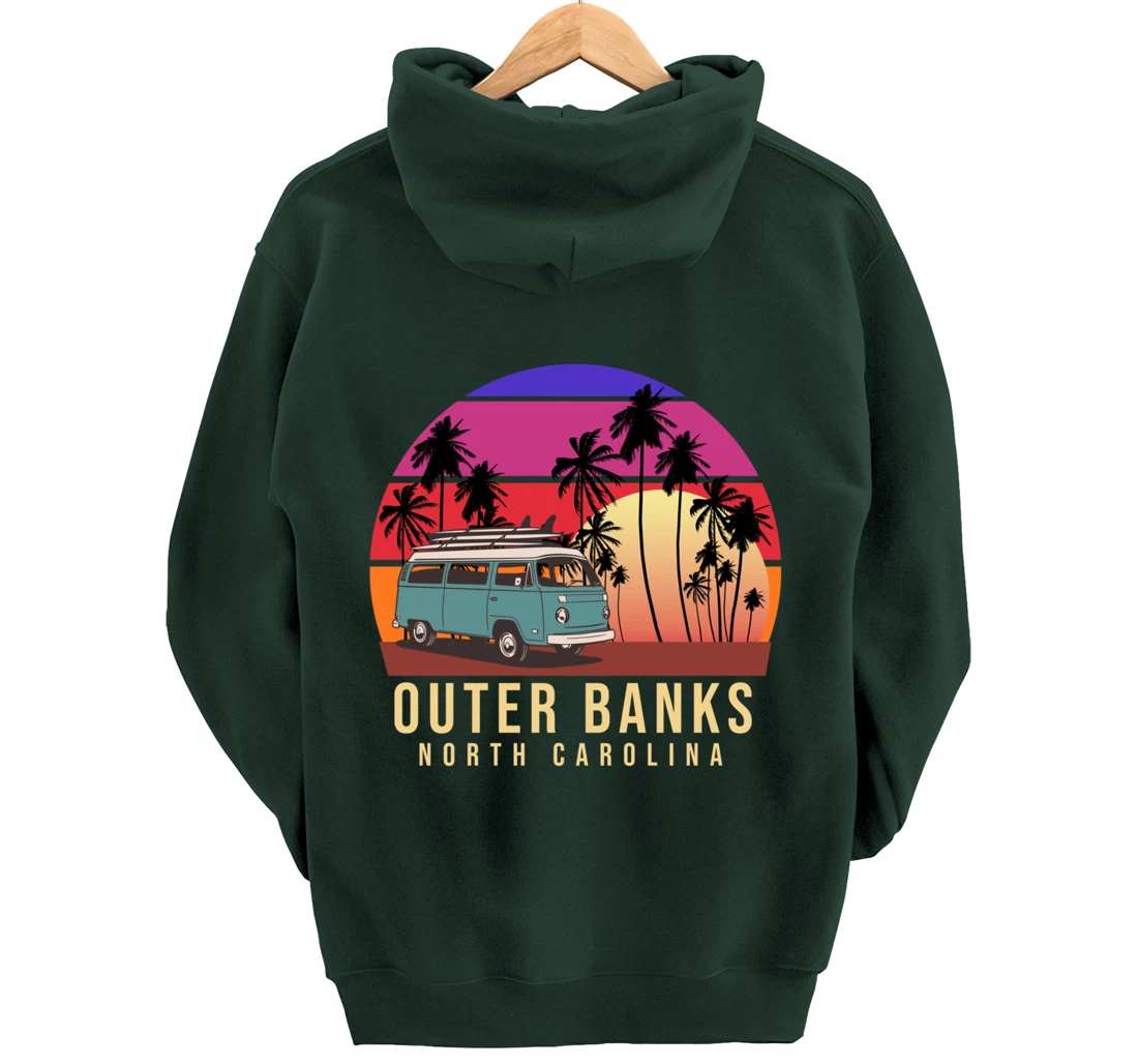 Outer Banks Retro Vintage Pullover Hoodie