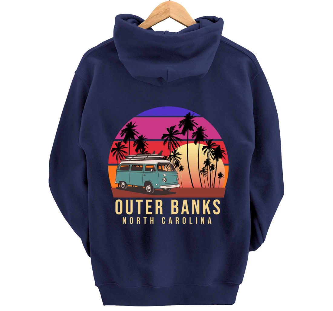 Outer Banks Retro Vintage Pullover Hoodie